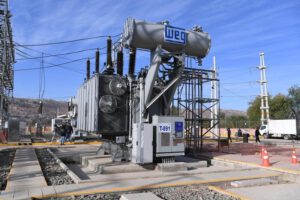 subestación eléctrica renovada en Colcapirhua