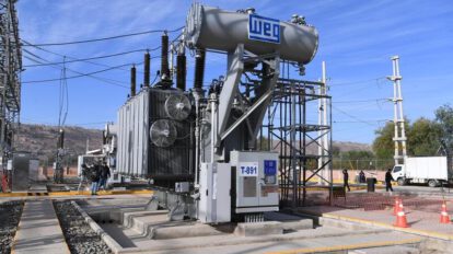 subestación eléctrica renovada en Colcapirhua