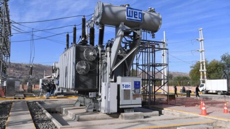 subestación eléctrica renovada en Colcapirhua