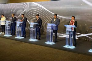 Debate presidencial sobre democracia, derechos humanos y justicia