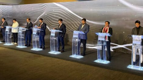 Debate presidencial sobre democracia, derechos humanos y justicia