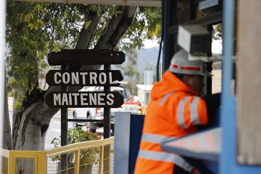 Rescatan restos de minero atrapado en la mina El Teniente
