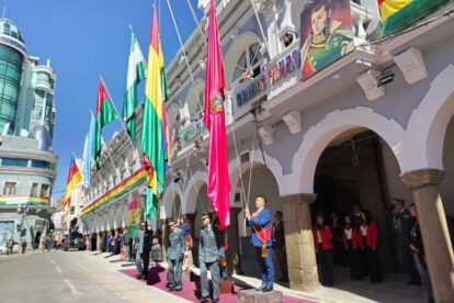 Oruro 200 años de historia con sesión de honor y mensajes de unidad nacional