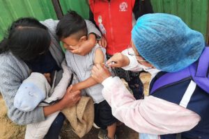 sarampión en Bolivia