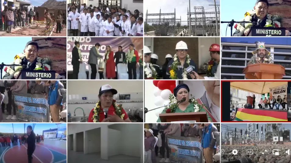 Gobierno entrega obras en Bolivia