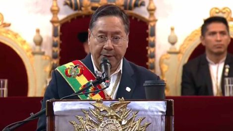 Discurso de Luis Arce en el Bicentenario de Bolivia