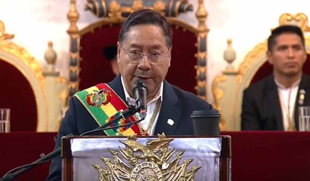 Discurso de Luis Arce en el Bicentenario de Bolivia