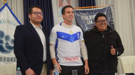 Federico Andrada presentado en GV San José