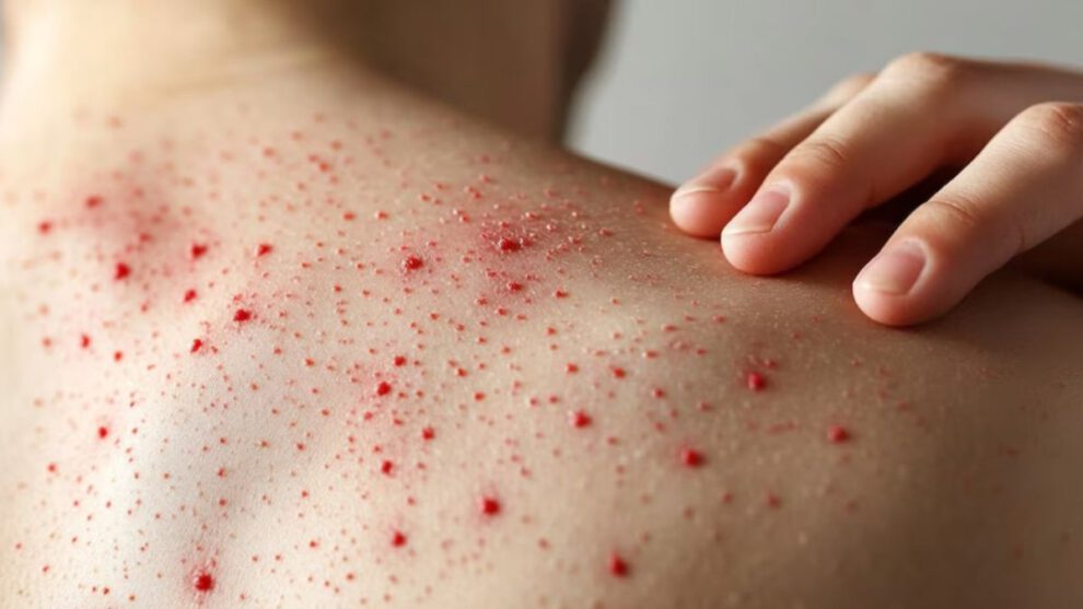 Contagios de sarampión en Santa Cruz