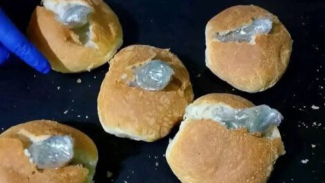 Droga camuflada en pan en Cochabamba