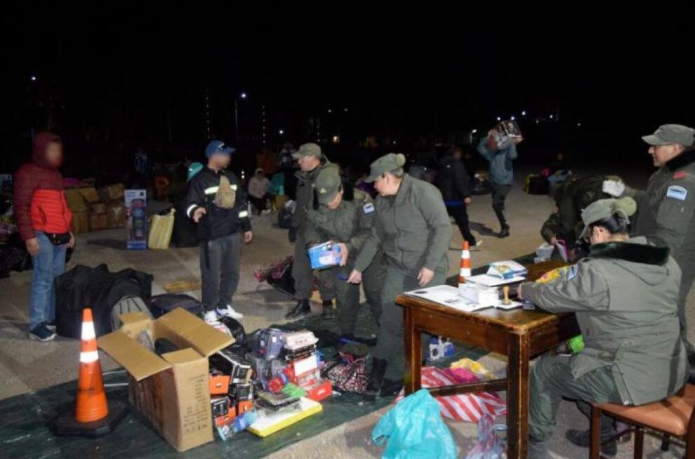 Contrabando de productos bolivianos en Argentina