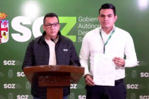 Incendio en depósito de la Gobernación de Santa Cruz