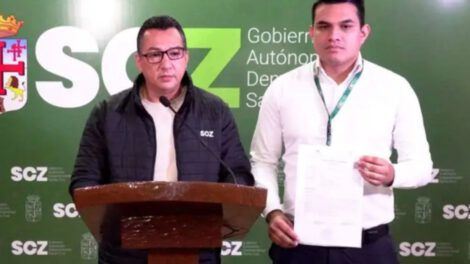 Incendio en depósito de la Gobernación de Santa Cruz