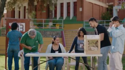 Jurados electorales garantizando el funcionamiento de mesas de sufragio
