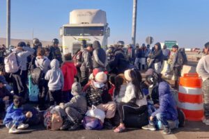 Tráfico de personas en frontera
