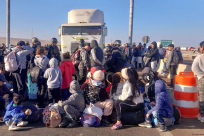Tráfico de personas en frontera