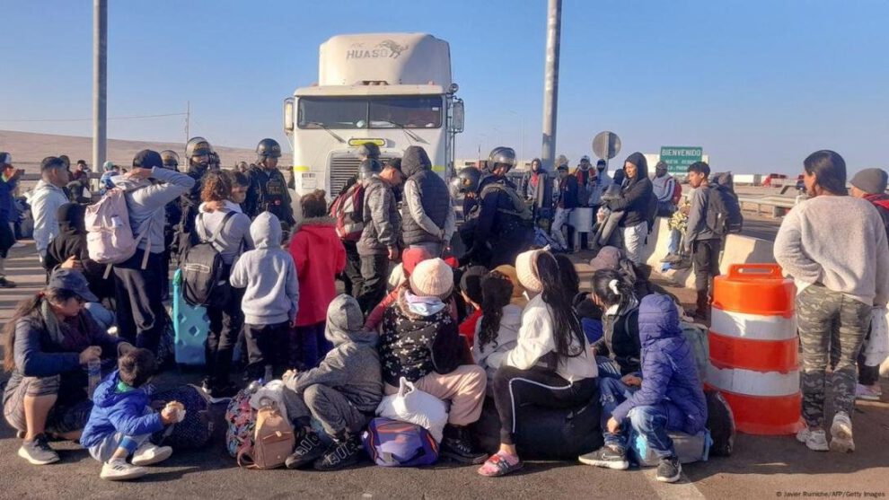 Tráfico de personas en frontera