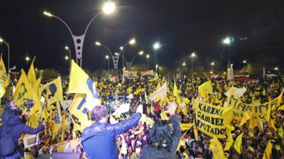 Samuel Doria Medina cerró su campaña en Tarija