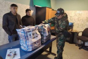 Vehículo interceptado en Achica Arriba con Bs 5 millones