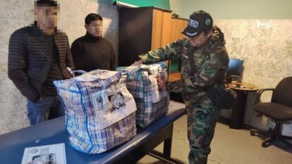 Vehículo interceptado en Achica Arriba con Bs 5 millones