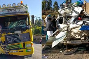 Accidente en la carretera Escoma - Puerto Acosta