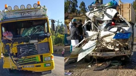 Accidente en la carretera Escoma - Puerto Acosta