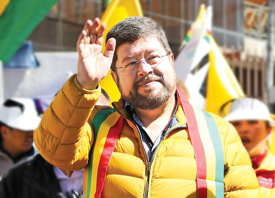 El candidato Samuel Doria Medina