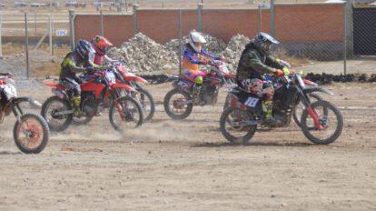 Cuarta prueba departamental de motociclismo en Capachos