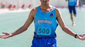 Campeonato Nacional de Atletismo con Daniel Toroya destacado