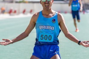 Campeonato Nacional de Atletismo con Daniel Toroya destacado