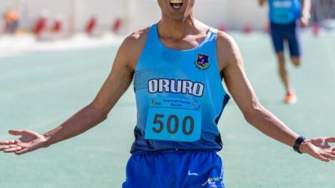 Campeonato Nacional de Atletismo con Daniel Toroya destacado