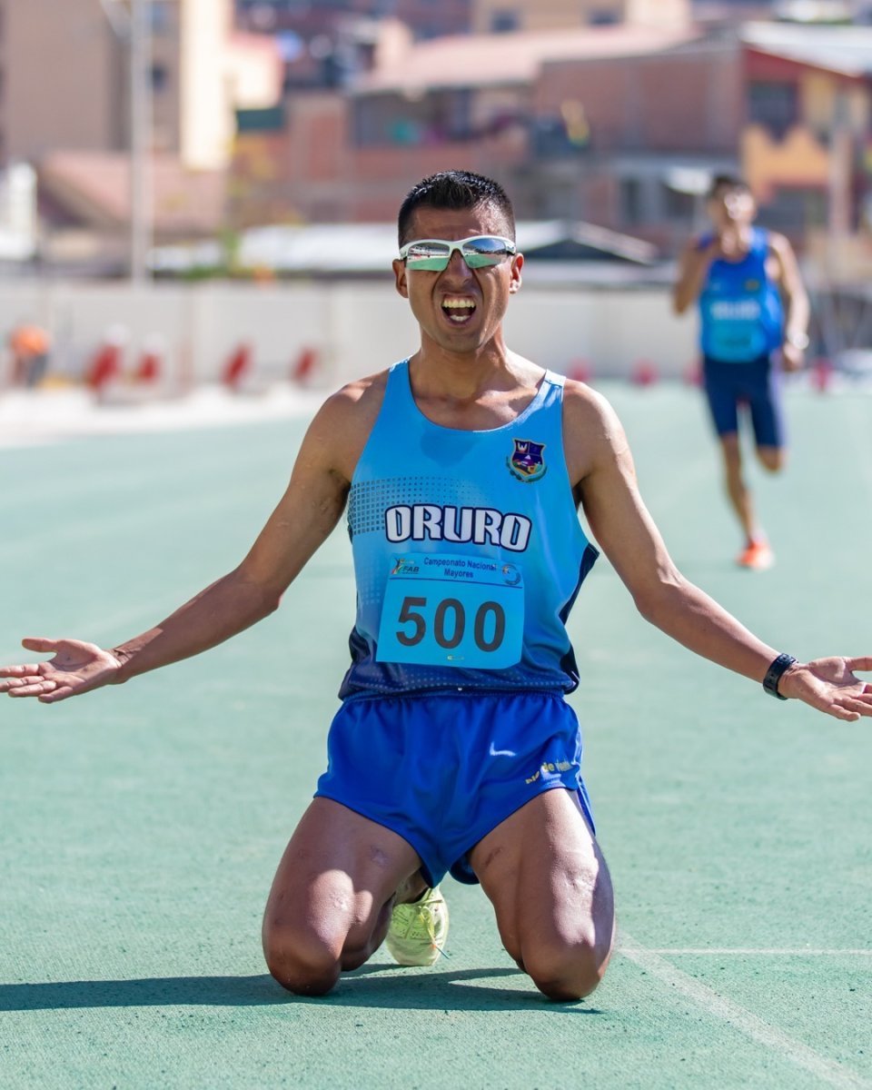 Campeonato Nacional de Atletismo con Daniel Toroya destacado
