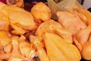 Precio del pollo en mercados