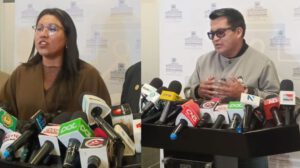 Impresión irregular de papeletas denunciada por Gladys Quispe y Renán Cabezas