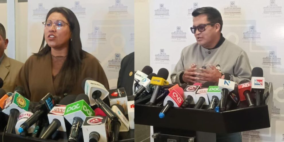 Impresión irregular de papeletas denunciada por Gladys Quispe y Renán Cabezas
