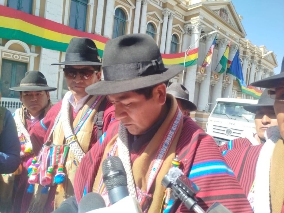 Campesinos Túpac Katari rompen alianza con Andrónico Rodríguez