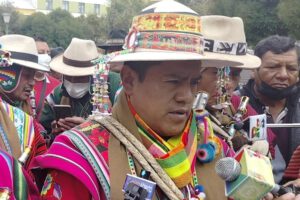 Ramiro Cucho en el trópico de Cochabamba