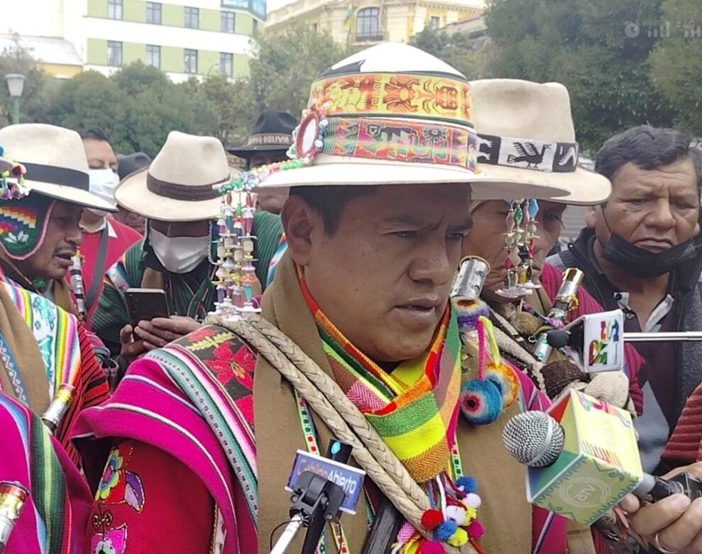 Ramiro Cucho en el trópico de Cochabamba