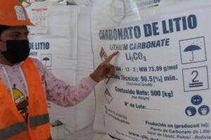 Aumento del precio del carbonato de litio tras cierre de mina en China