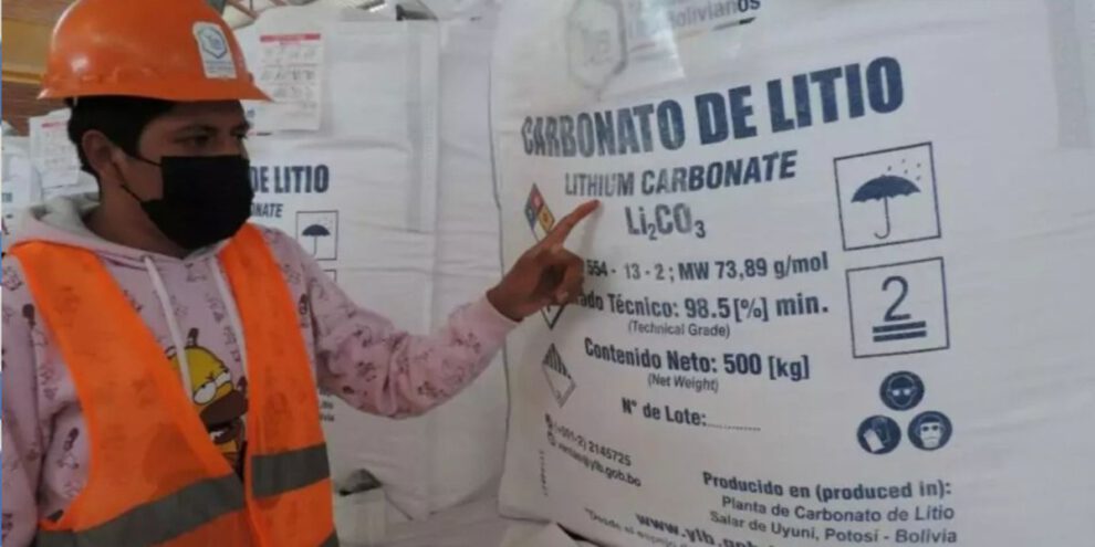 Aumento del precio del carbonato de litio tras cierre de mina en China