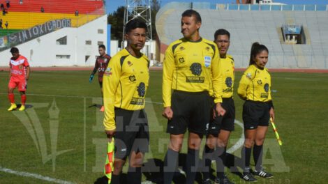 Gery Vargas árbitro orureño hace historia en la Copa Sudamericana