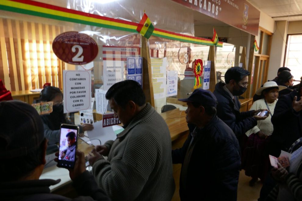 Descuento del 50% en patentes para comerciantes de Oruro