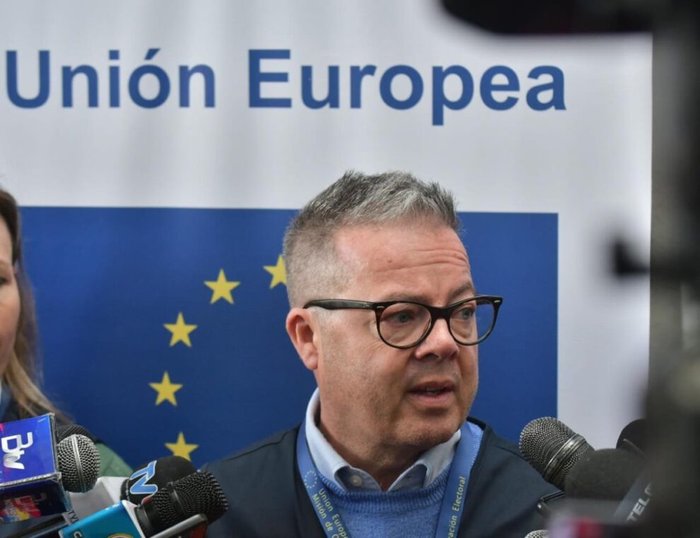 Unión Europea observadores desplegados en Bolivia