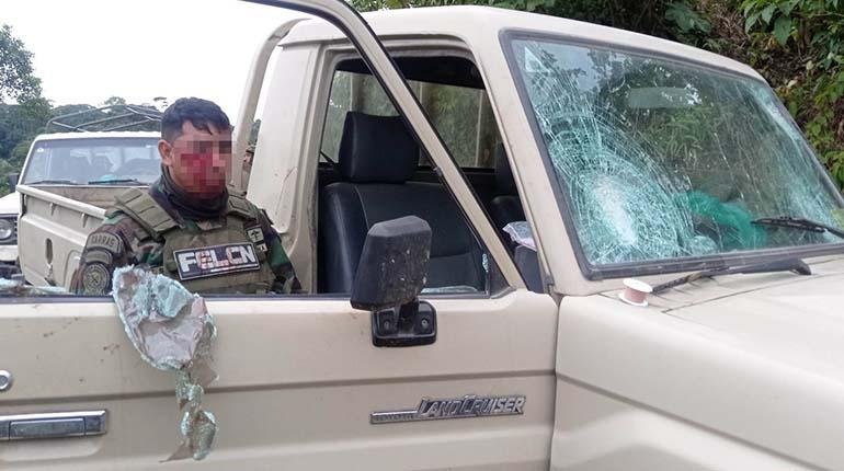 Policías heridos en Villa Tunari durante emboscada