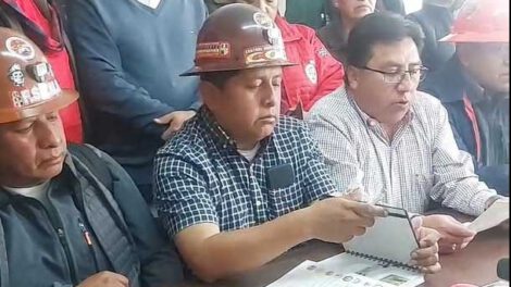 COB elecciones y pronunciamiento de Huarachi