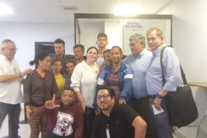 Acción de Libertad cubanos en Bolivia