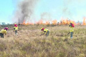 alerta roja y naranja incendios forestales