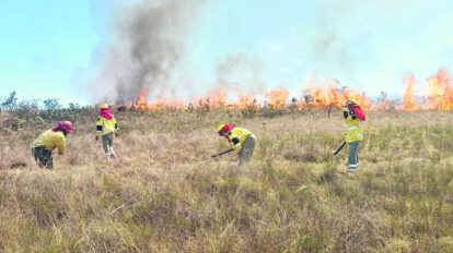 alerta roja y naranja incendios forestales