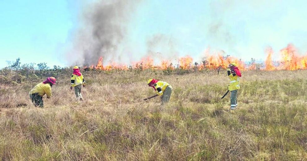 alerta roja y naranja incendios forestales