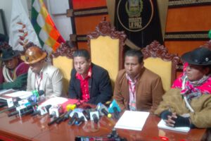 Auto de Buen Gobierno en La Paz para asegurar elecciones generales